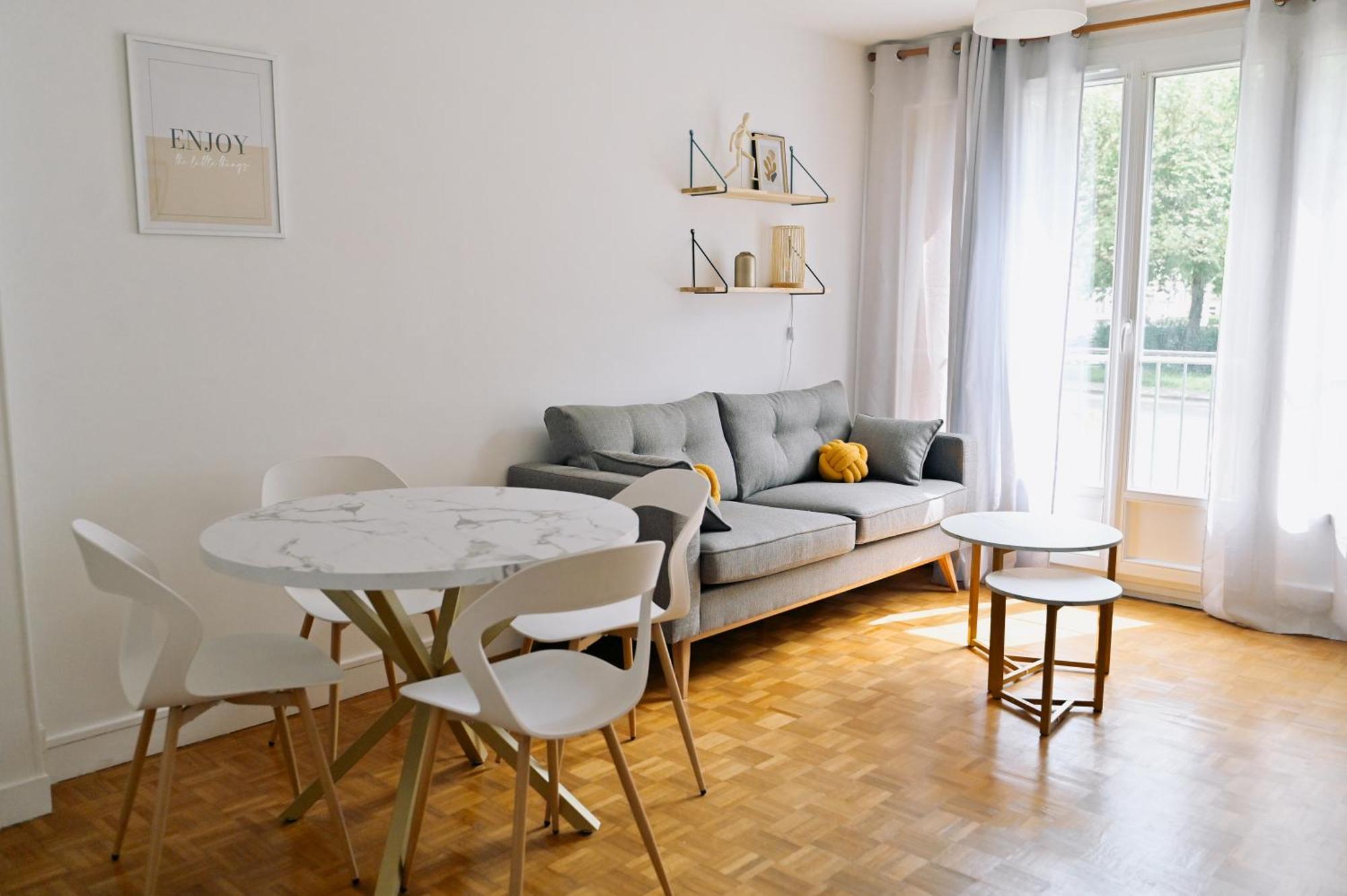 Appartement T3 Cosy A Compiègne Exteriör bild